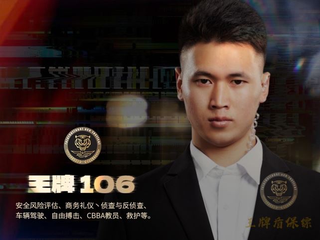 辽宁私人保镖——武警退役，擅长职业拳击，工作能力突出